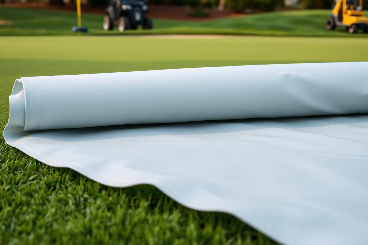 Radiant turf cover